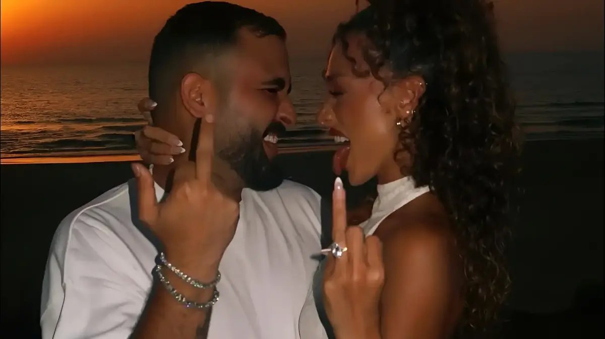אושר כהן ועדן פינס התחתנו: למה הוקמה נחת מסוקים מחוץ לאולם?
