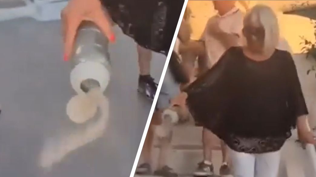 תיירת בריטית בסנטוריני פיזרה אפר אדם ברחובות: למה זה הצית זעם